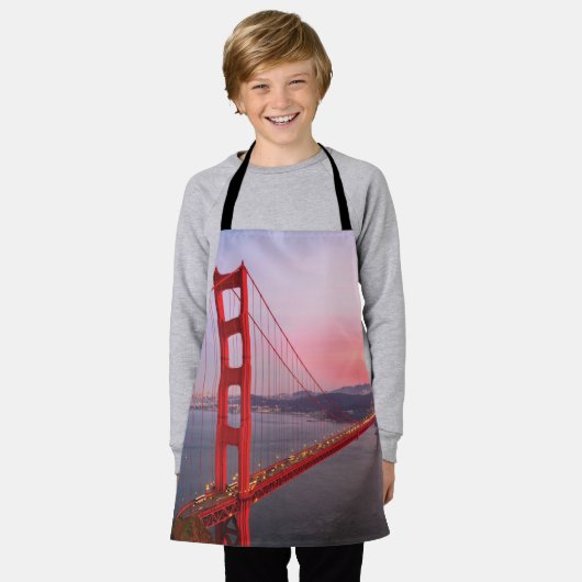 Goldene Gartbrücke Schürze (Getragen)