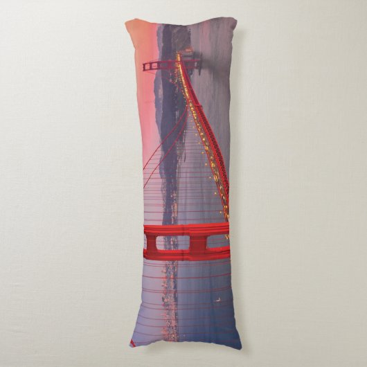 Goldene Gartbrücke Seitenschläferkissen (Vorderseite Vertikal)