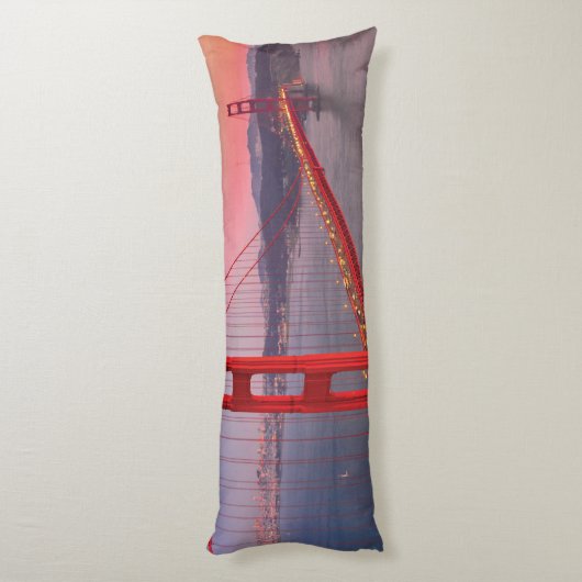 Goldene Gartbrücke Seitenschläferkissen (Rückseite (Vertikal))