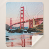 Goldene Gartbrücke Sherpadecke (Vorderseite)