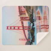 Goldene Gartbrücke Sherpadecke (Vorderseite (Horizontal))