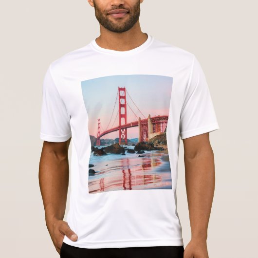 Goldene Gartbrücke T-Shirt (Vorderseite)