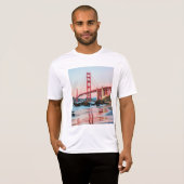 Goldene Gartbrücke T-Shirt (Vorne ganz)