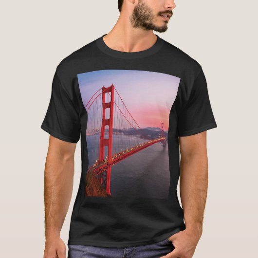 Goldene Gartbrücke T-Shirt (Vorderseite)