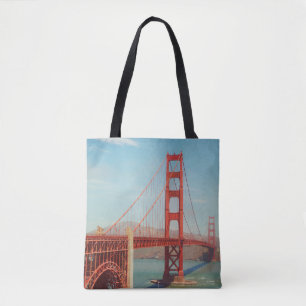 Goldene Gartbrücke Tasche