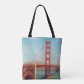 Goldene Gartbrücke Tasche (Rückseite)