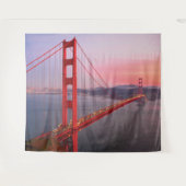 Goldene Gartbrücke Wandteppich (Vorderseite (Horizontal))