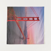 Goldene Gartbrücke Wandteppich (Vorderseite (Horizontal))