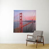 Goldene Gartbrücke Wandteppich (Beispiel)