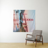 Goldene Gartbrücke Wandteppich (Beispiel (Horizontal))