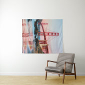 Goldene Gartbrücke Wandteppich (Beispiel (Horizontal))