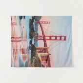 Goldene Gartbrücke Wandteppich (Vorderseite (Horizontal))