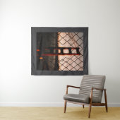 Goldene Gartbrücke Wandteppich (Beispiel (Horizontal))