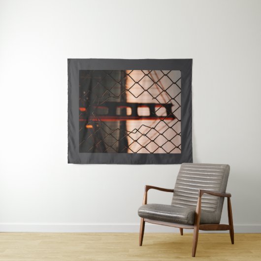 Goldene Gartbrücke Wandteppich (Beispiel (Horizontal))