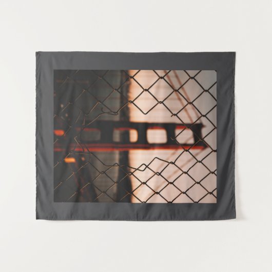 Goldene Gartbrücke Wandteppich (Vorderseite (Horizontal))