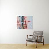 Goldene Gartbrücke Wandteppich (Beispiel (Horizontal))