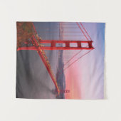 Goldene Gartbrücke Wandteppich (Vorderseite (Horizontal))