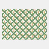 Goldene Gartenanlage Geschenkpapier Set (Vorderseite 3)