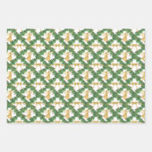 Goldene Gartenanlage Geschenkpapier Set (Vorderseite)