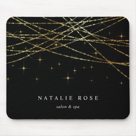 Goldene Gartenanlage Personalisiert Mousepad (Vorne)