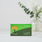 Goldene Gartengärten Pflege und Landschaft Visitenkarte (Stehend Vorderseite)