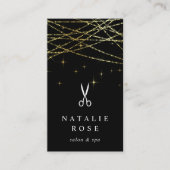 Goldene Gartenlaube Visitenkarte (Vorderseite)