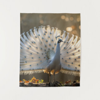 Goldene Geburt & Abstrakt Moderne Wandteppich