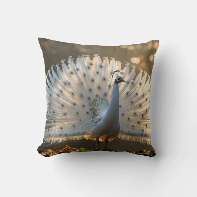 Goldene Geburt Moderne Kissen (Vorderseite)