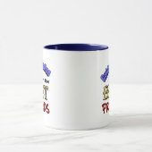 Goldene Gekritzel sind die beste Tasse (Zentrum)
