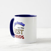 Goldene Gekritzel sind die beste Tasse (Vorderseite Links)
