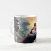 Goldene Gelassenheit Kaffeetasse (Vorderseite Links)