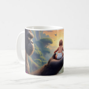 Goldene Gelassenheit Kaffeetasse