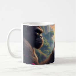 Goldene Gelassenheit Kaffeetasse