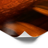 Goldene Gelassenheit Poster (Ecke)