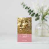 Goldene Gelassenheit Visitenkarte (Stehend Vorderseite)