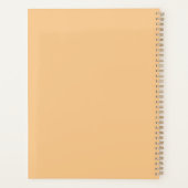 Goldene gelbe Arbeit - Führungskraft für Unternehm Planer (Rückseite)