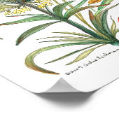 Goldene gelbe Blumen 52 Poster-A Poster (Ecke)