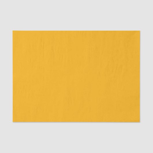 Goldene gelbe Herbst Saison solide Farbe Seidenpapier (Vorderseite)