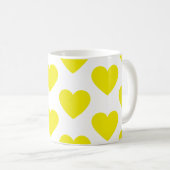 Goldene Gelbherzen Tasse (VorderseiteRechts)