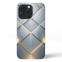 Goldene Geometrie Marmor Luxus Muster