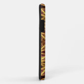 Goldene Geometrie verlegt Om kundenspezifisches Case-Mate iPhone Hülle (Hinten/Rechts)