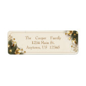 Goldene Geschenke Weihnachten (Vorne)