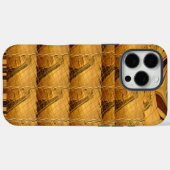 Goldene Giraffe Tiermotiv Kunst drucken Case-Mate iPhone Hülle (Rückseite (Horizontal))