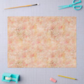 Goldene Girl Pfirsich Rosa Leopardene Printwerbung Seidenpapier (Basteln)