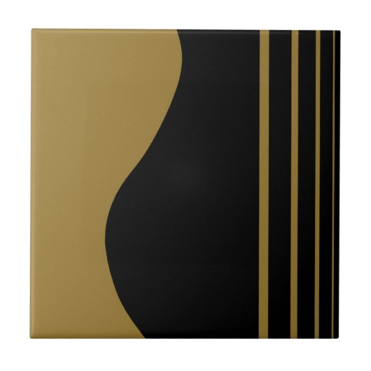 Goldene Gitarre Fliese (Vorderseite)