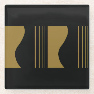 Goldene Gitarre Glasuntersetzer