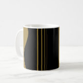 Goldene Gitarre Kaffeetasse (Vorderseite Links)