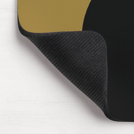 Goldene Gitarre Mousepad (Ecke)