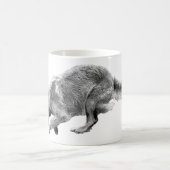 Goldene Glide in sanften Wintertönen Kaffeetasse (Mittel)