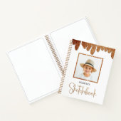 Goldene Glitzer-Kinder-Foto Notizblock (Innenseite)